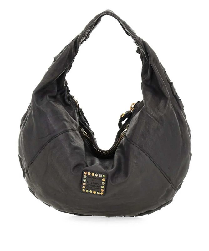 Campomaggi Edera Woven Shoulder Bag