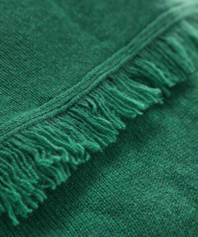 Van Kukil Cashmere Raw Edge Scarf