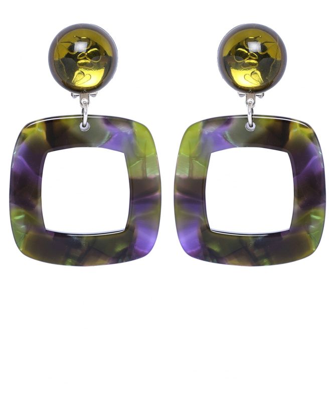 Francine Bramli Valentine Clip On Earrings