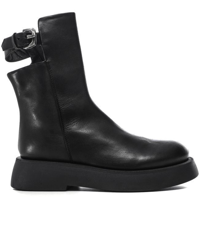 Ernesto Dolani Short Buckle Detail Boots