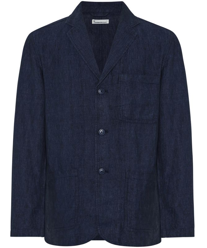 Knowledge Cotton Organic Linen Blazer