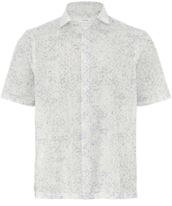 Seinse Short-Sleeve Print Shirt