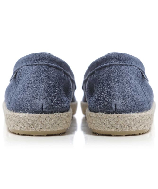 Oliver Sweeney Terrassa Perforated Suede Espadrille Loafers