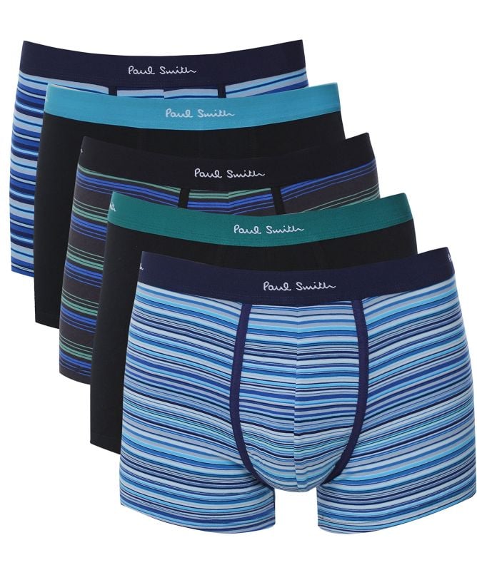 Paul Smith Stripe Mix Boxer Briefs 5 Pack