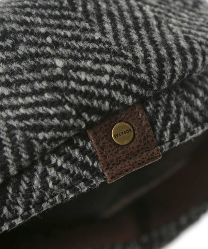 Stetson Herringbone Hatteras Cap