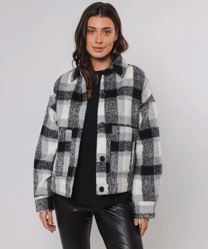Rino and Pelle Emi Check Overshirt