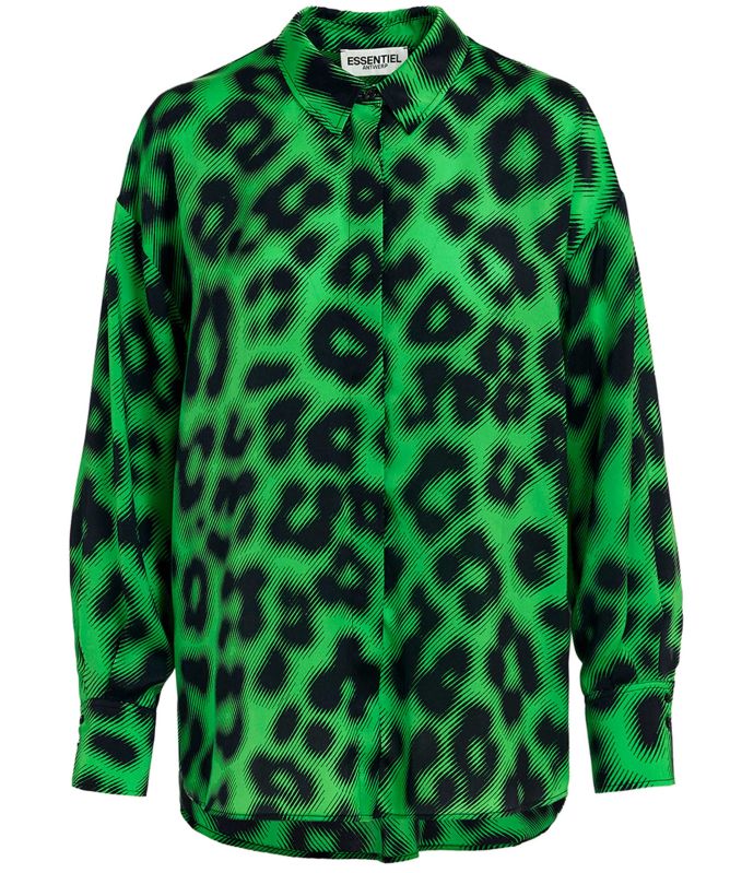 Essentiel Antwerp Evitta Leopard Print Shirt