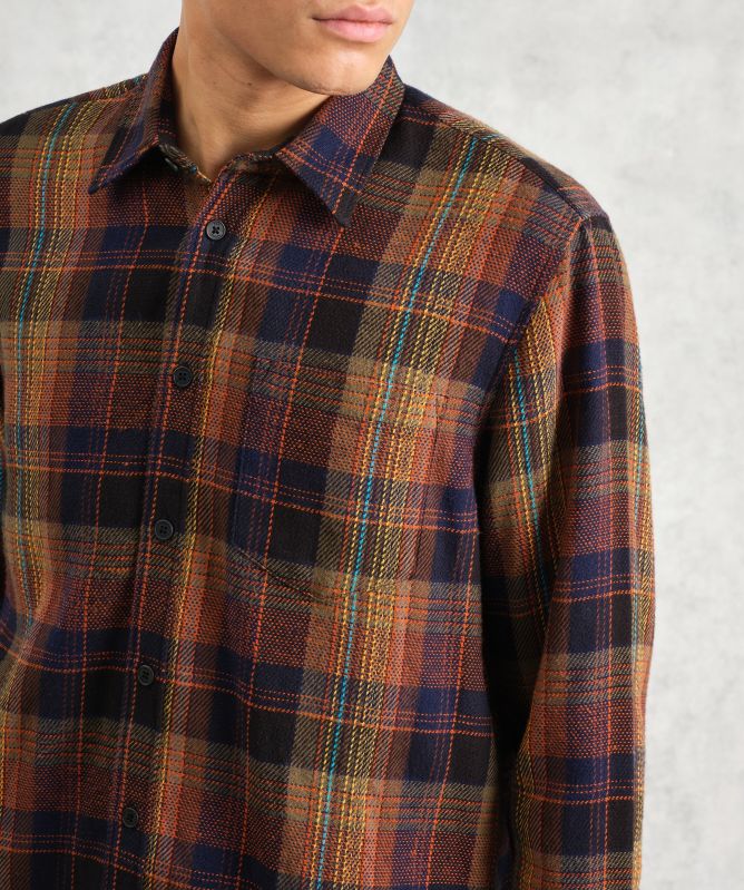 Wax London Check Flannel Shelly Shirt