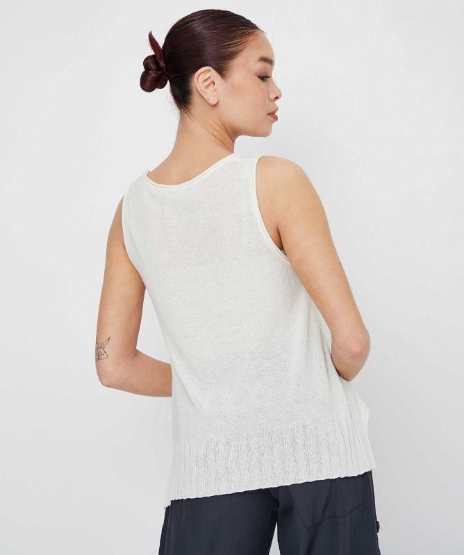 Lurdes Bergada Asymmetrical Knit Vest