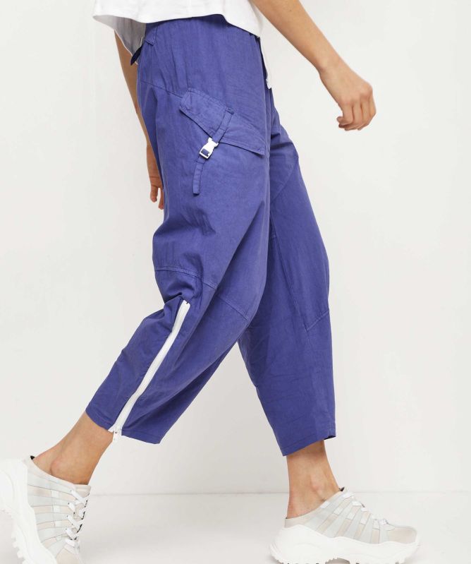 Lurdes Bergada Cotton Cropped Combat Pants