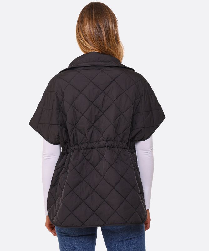 Rino and Pelle Alane Quilted Cape
