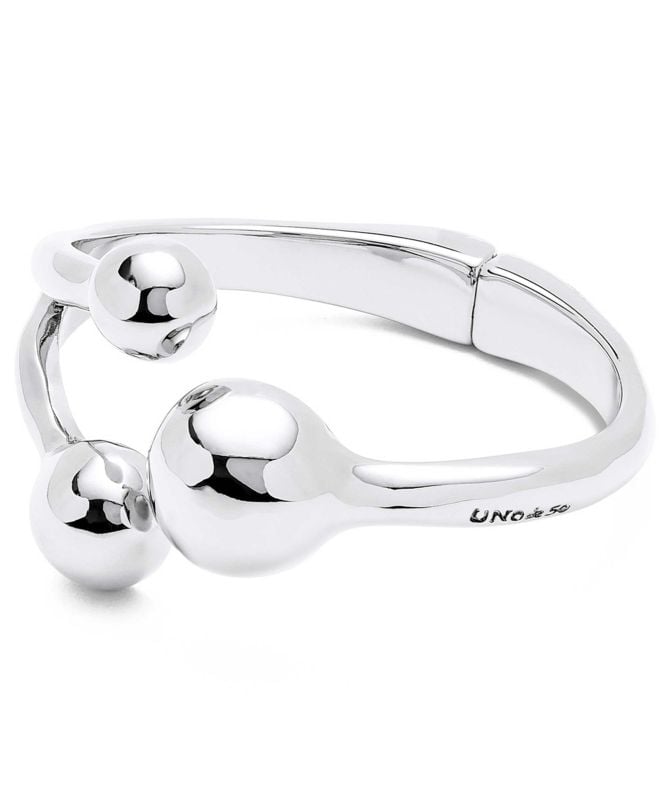UNOde50 Three Bead Cuff Bracelet