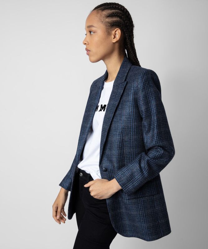 Zadig and Voltaire Viva Car Wool Blazer