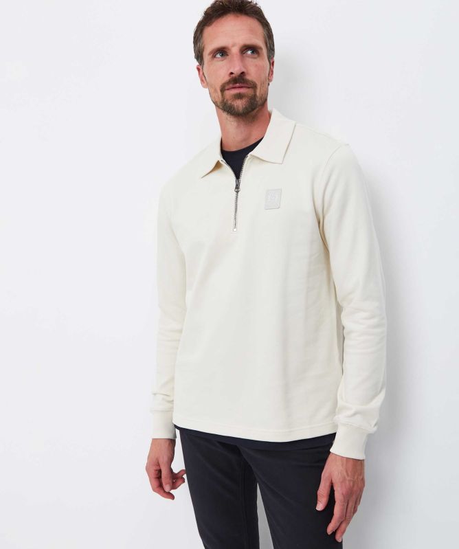 Belstaff Collared Curator Sweatshirt