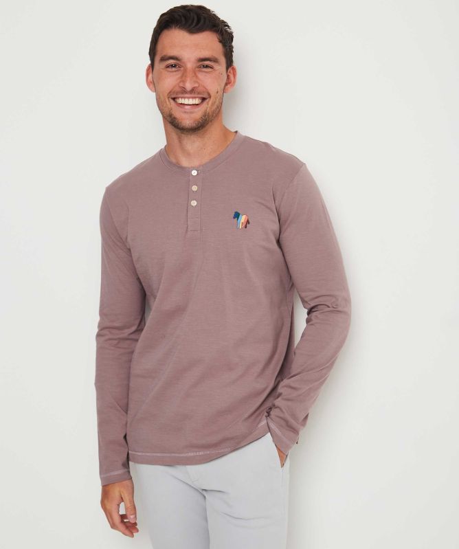 Paul Smith Zebra Henley T-Shirt