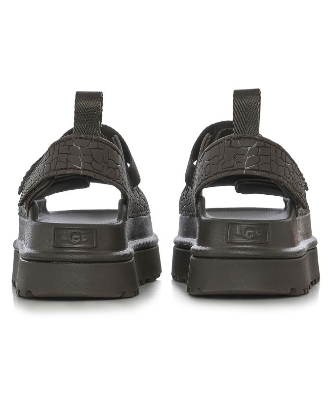 UGG GoldenGlow Embossed Sandals