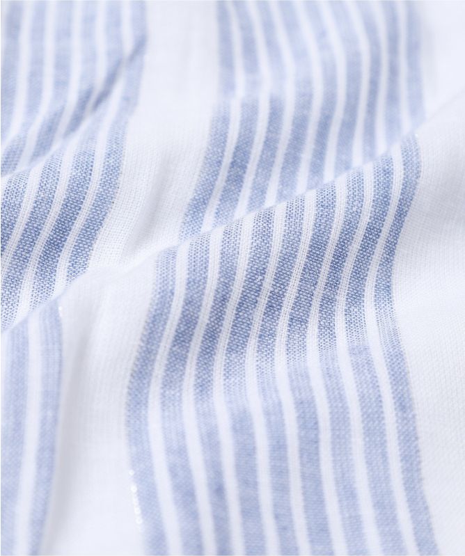 Rails Ashlyn Levanzo Stripe Linen Blend Dress