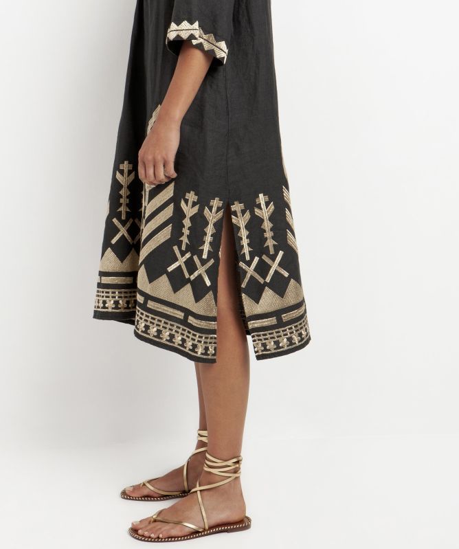 greek style midi dress Greek Island Hopping Midi