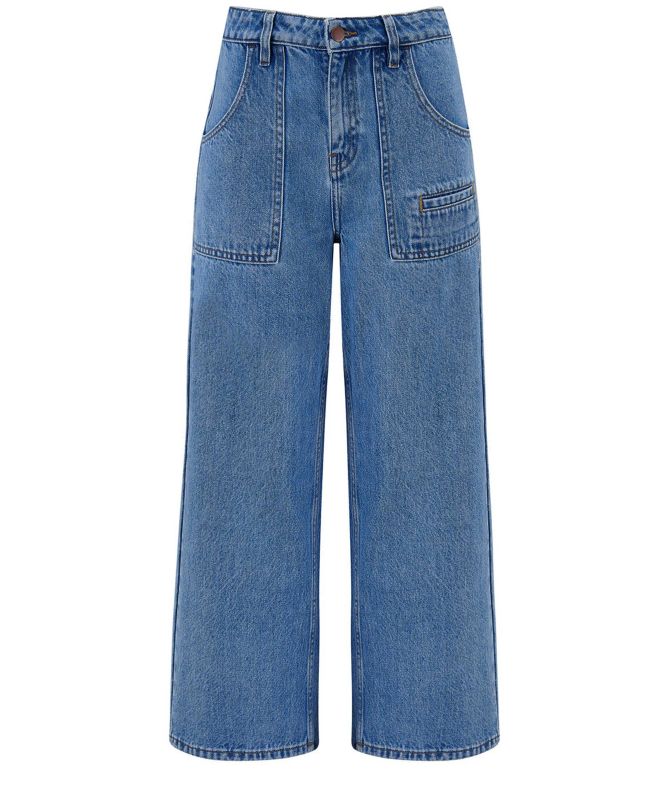 Seventy + Mochi Eden Cropped Jeans