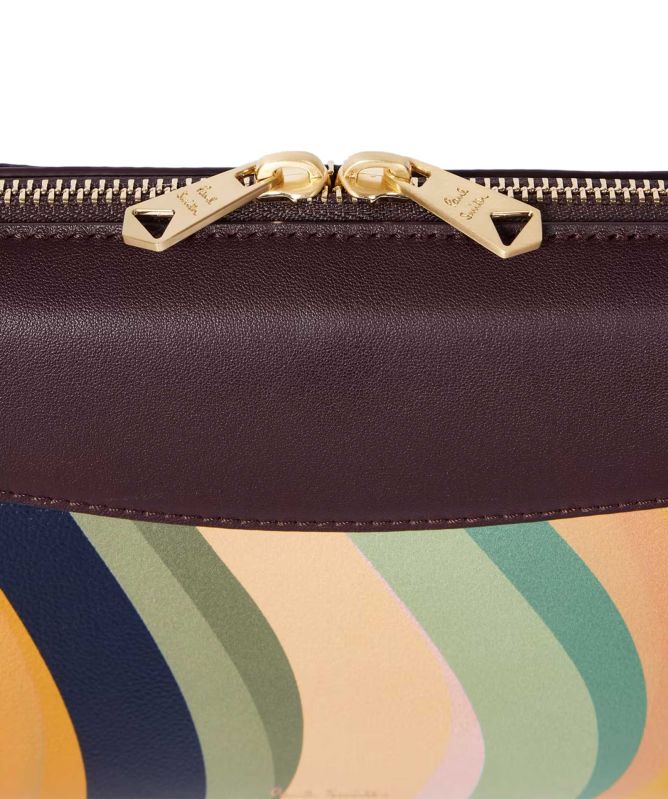 Paul Smith Bridget Swirl Leather Shoulder Bag