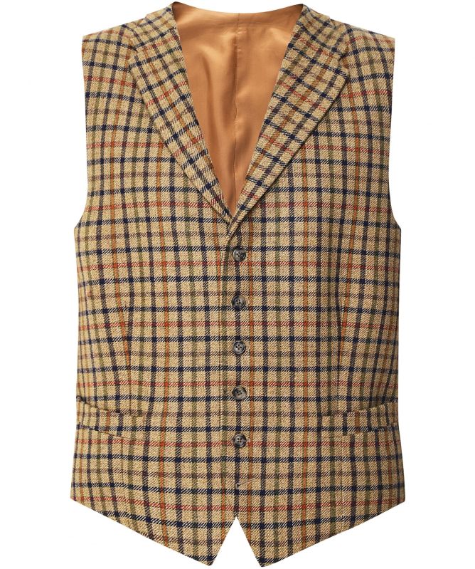 J. Blades Wool Gun Club Check Vest