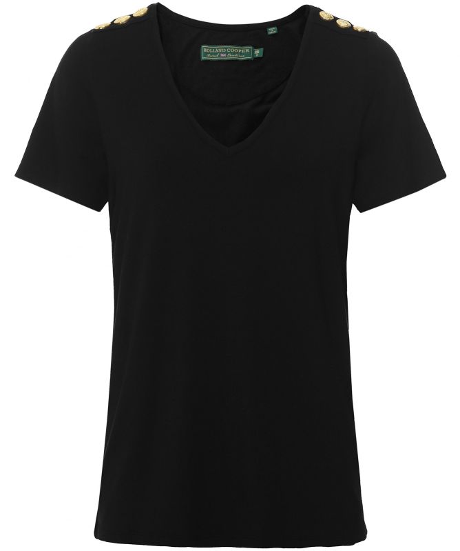Holland Cooper Relax Fit V-Neck T-Shirt