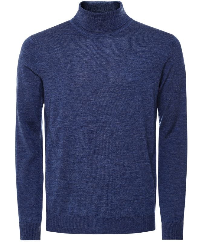 Thomas Maine Merino Roll Neck Jumper