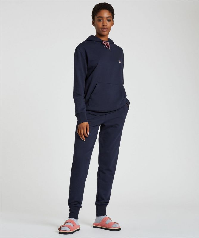 Paul Smith Organic Cotton Zebra Logo Hoodie