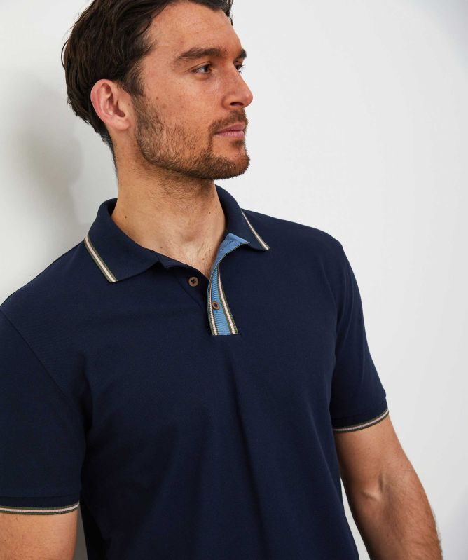 Paul Smith Tipped Polo Shirt