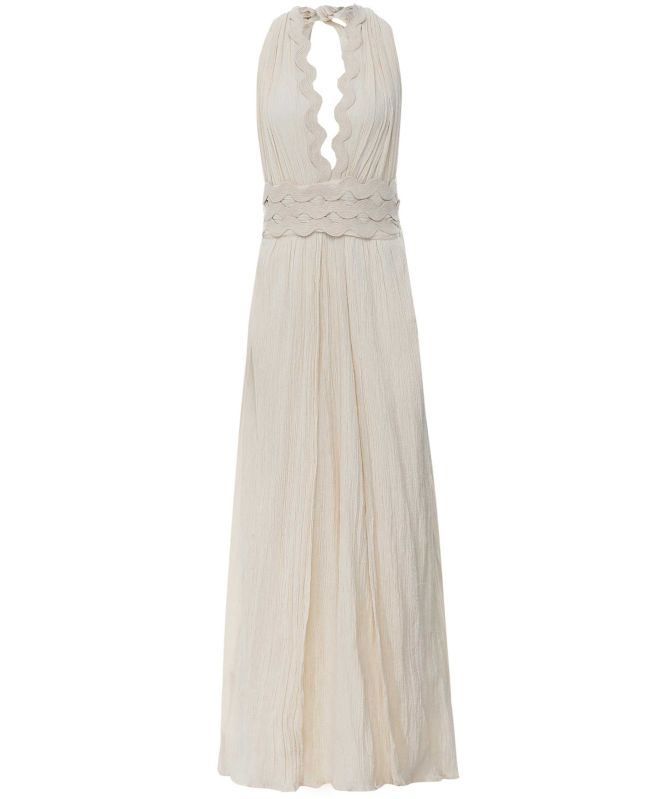 Kallisto’s Nymphs Long Halter Neck Dress