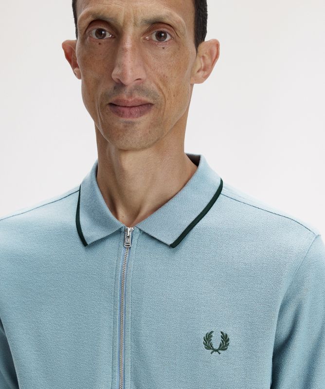 Fred Perry Crepe Piqué Polo Shirt