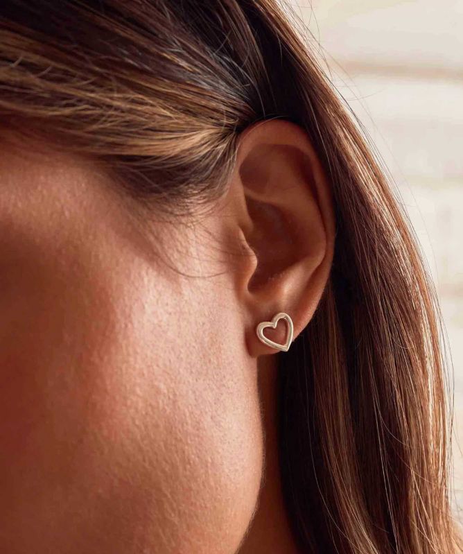 ChloBo Open Heart Stud Earrings