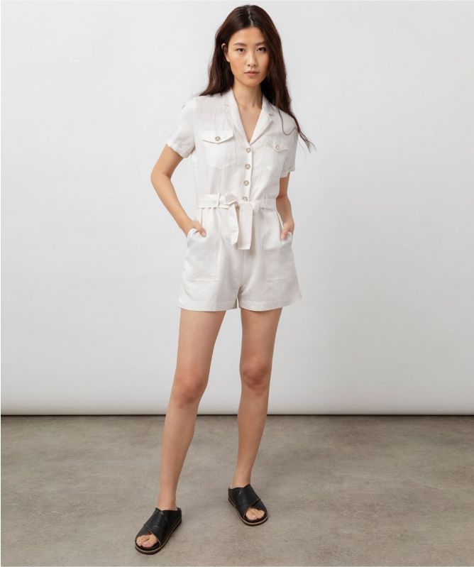 Rails Georgie Linen Blend Romper