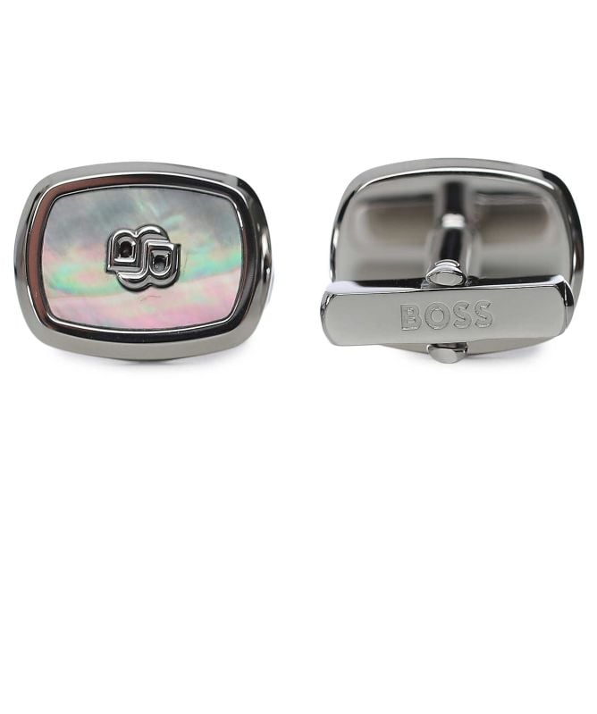 BOSS Mother-of-Pearl Monogram Cufflinks