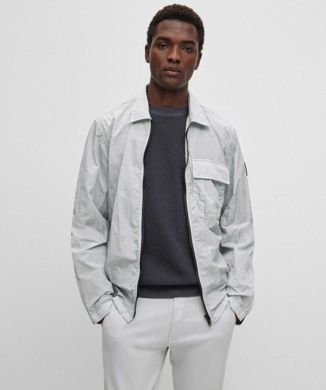 BOSS Zip-Through Loony Overshirt