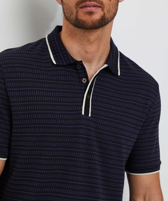 Paul Smith Broken Stripe Polo Shirt