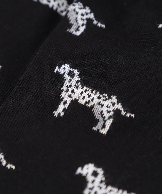 J. Blades Cotton Blend Dalmatian Socks