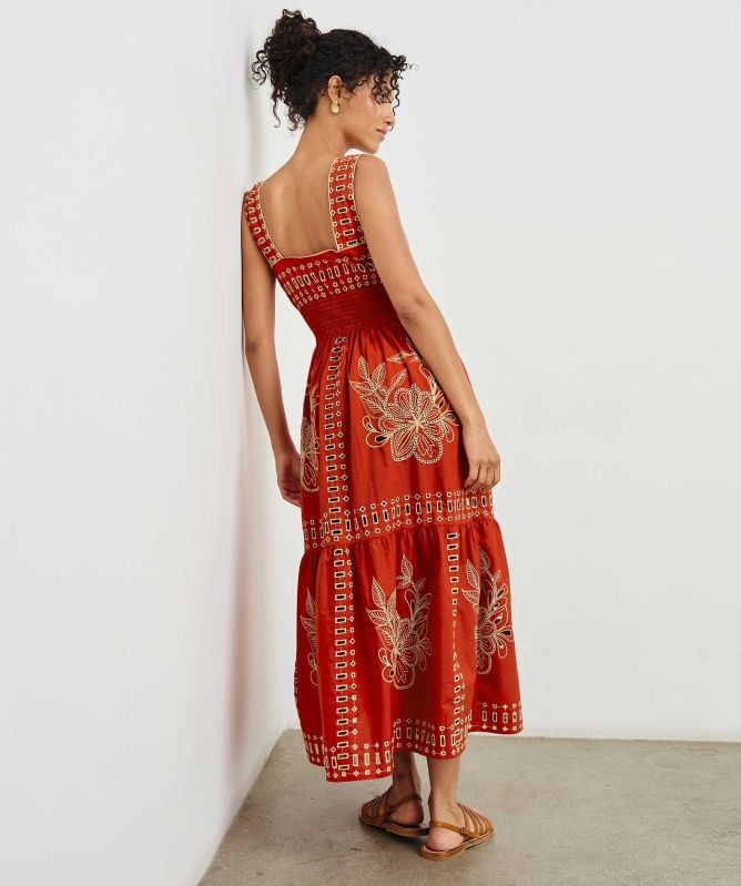 Rails Fawn Embroidered Dress