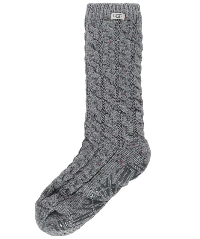 UGG Elowyn Cable Knit Fleece Lined Socks