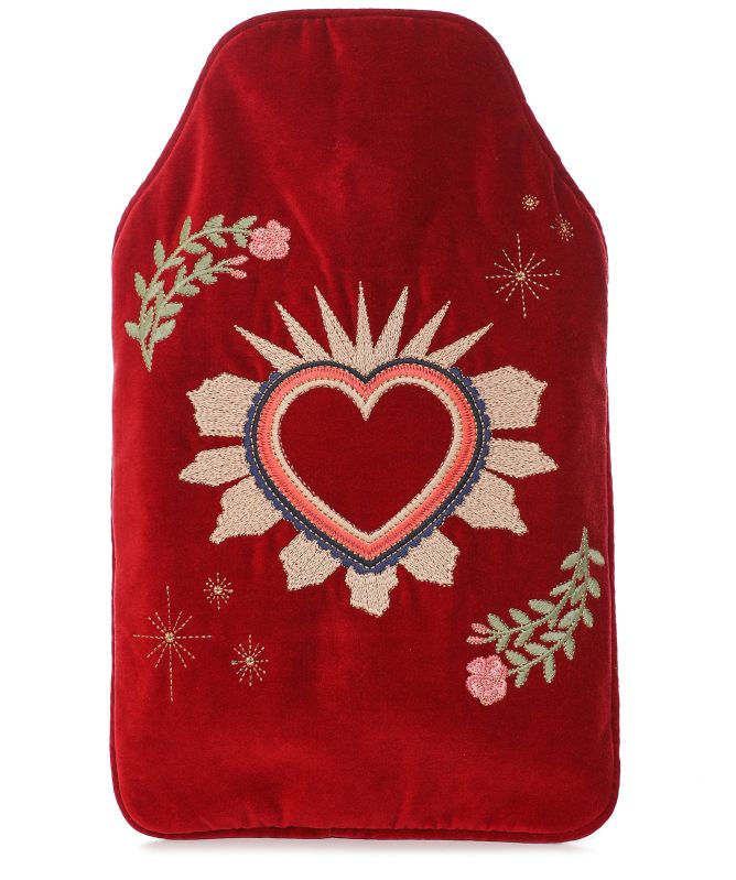 Elizabeth Scarlett Sacred Heart Hot Water Bottle