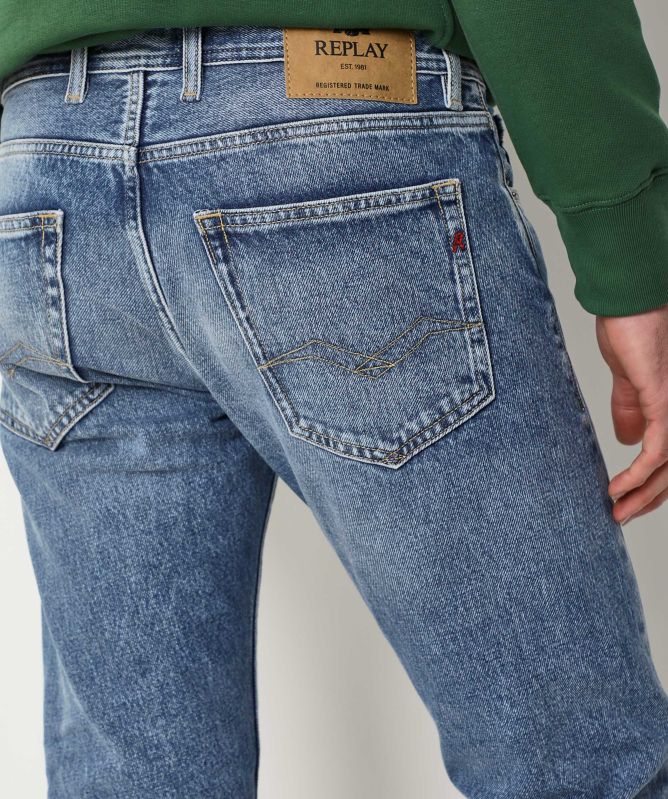 Replay Straight Fit Grover Jeans
