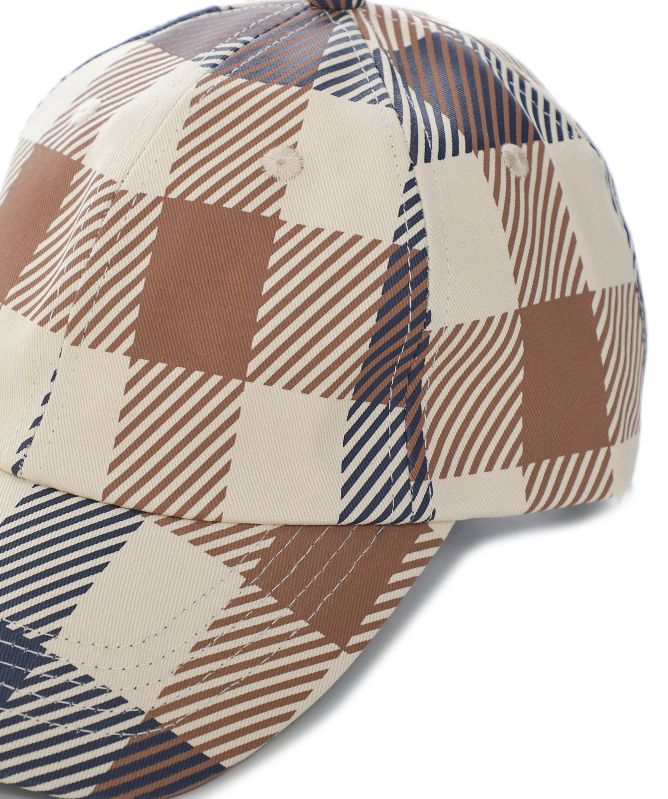 Aquascutum Macro Check Baseball Cap