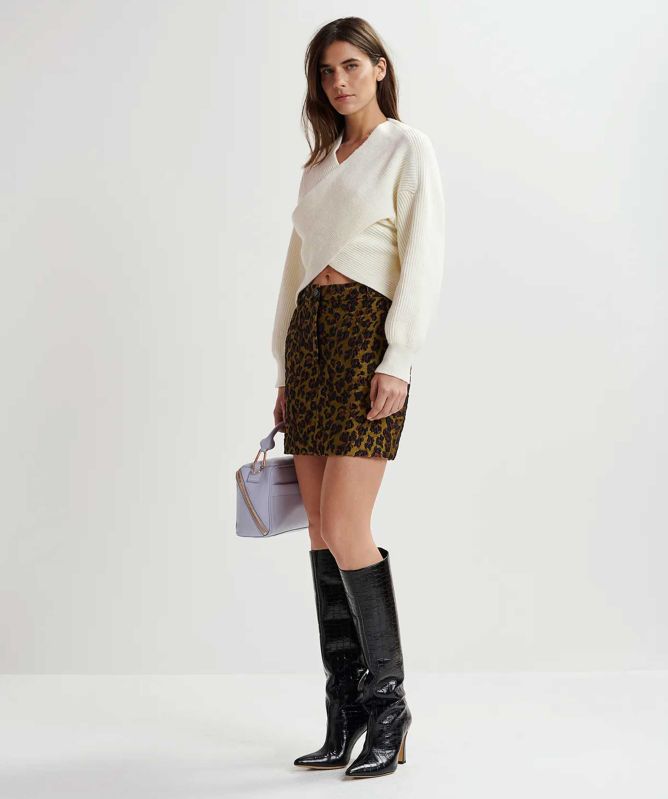 Essentiel Antwerp Crossover Knit Jumper