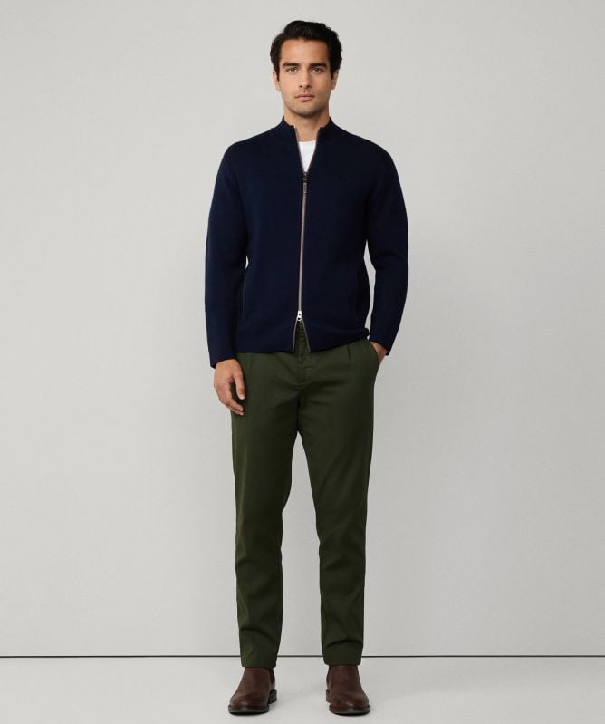 Hackett Milano Full Zip Cardigan