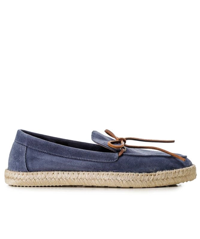 Hackett Suede Laced Espadrilles