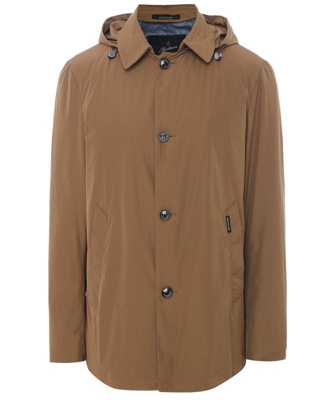 Montecore Water-Resistant Hooded Overcoat