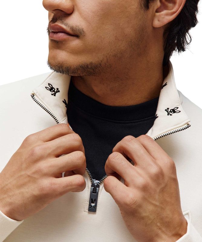 Psycho Bunny Nev 1/4 Zipper Sweatshirt