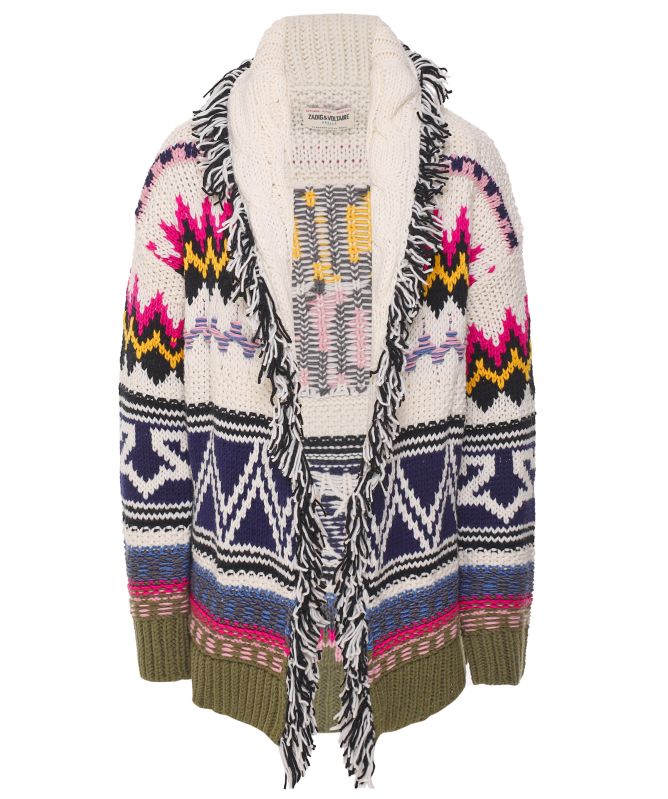 ZADIG& VOLTAIRE 100%カシミヤ ニットコート ZADIG& VOLTAIRE 100%カシミヤ ニットコート