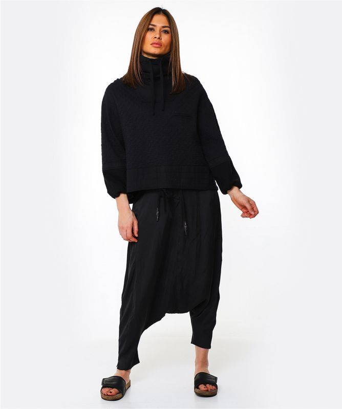 NU London Quilted Sweatshirt