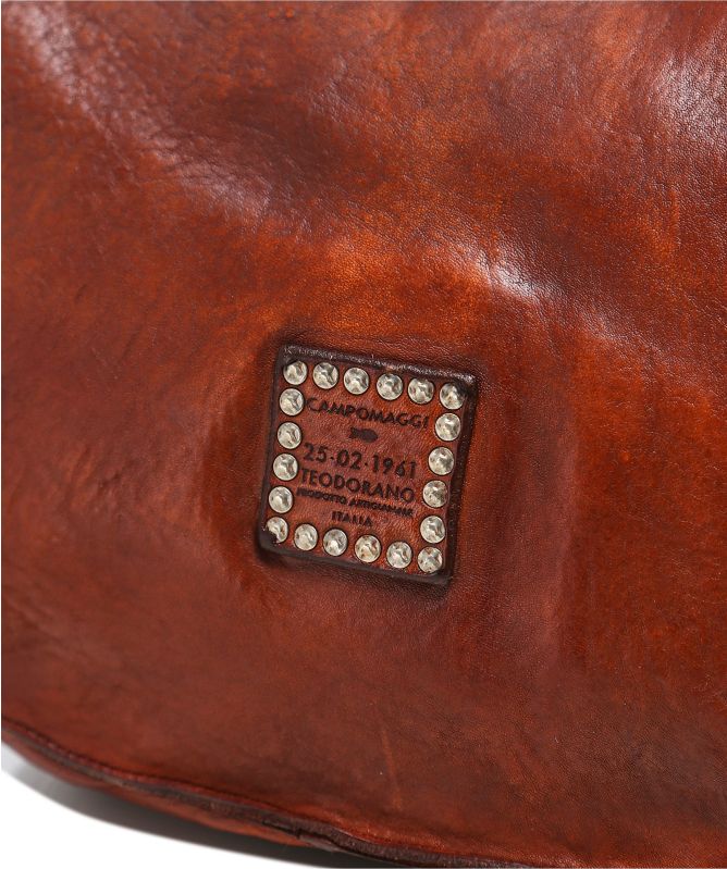 CAMPOMAGGI Shoulder Bag With Buckle Cammello [138165] - sac à épaule